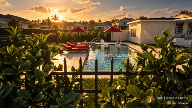 3D render of the Munoz pool, view 06 (ground level)